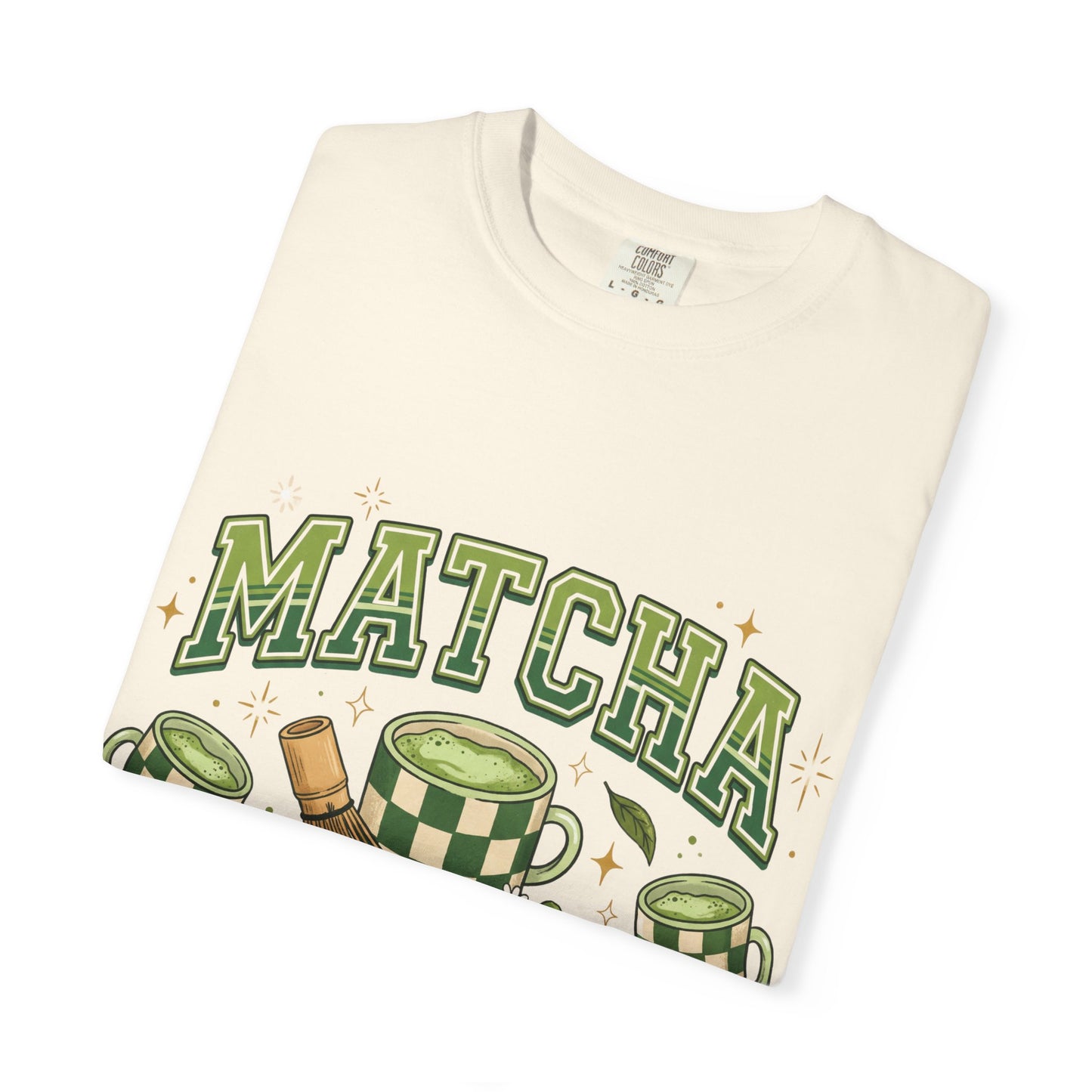 Matcha Social Club T‑Shirt — Retro Tea Graphic Tee
