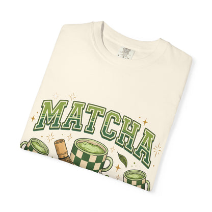 Matcha Social Club T‑Shirt — Retro Tea Graphic Tee