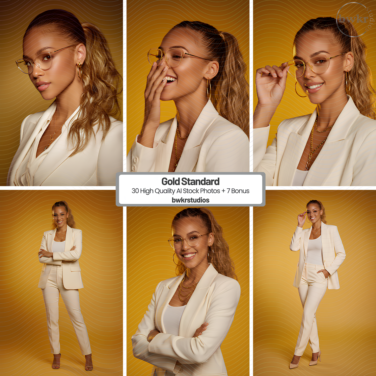 Gold Standard CEO Collection | Stock Photos (Set of 37)