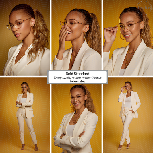 Gold Standard CEO Collection | Stock Photos (Set of 37)