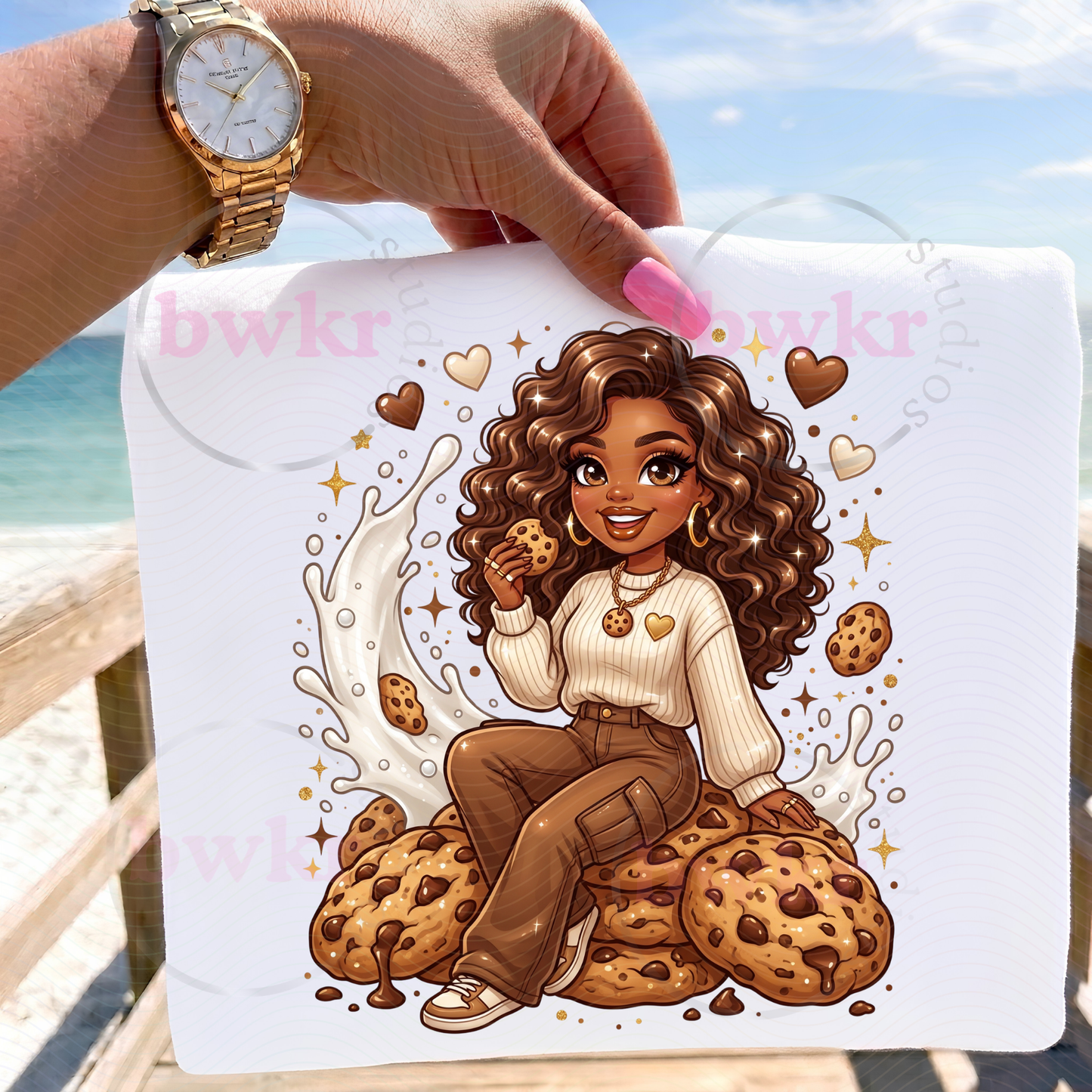 Cookie Girl PNG Bundle | 21 Cozy Cookie Lover Girls | Chocolate Chip & Oreo PNG | Instant Digital Download