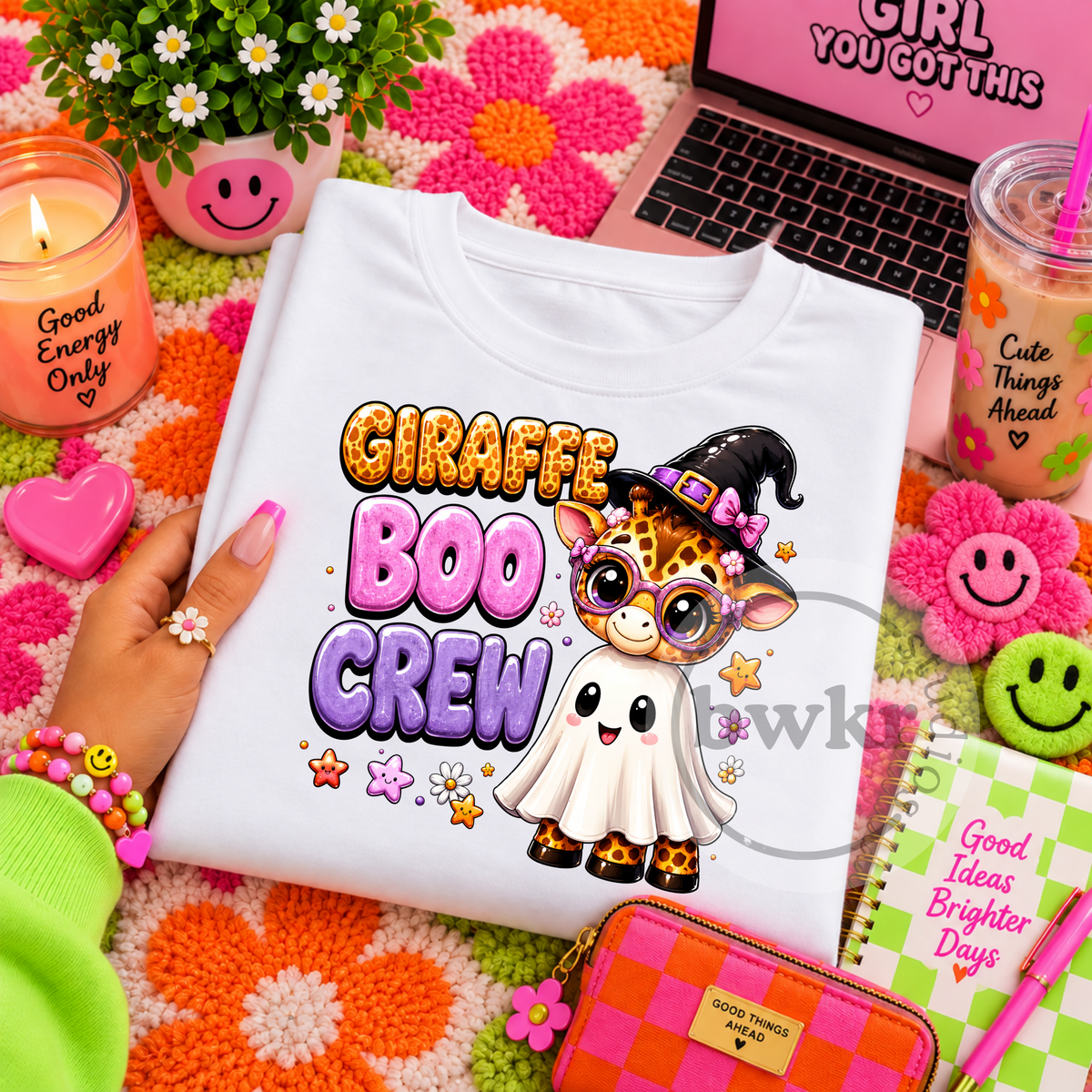 Cute Animal Vibes PNG Mega Bundle | 43 Colorful Designs