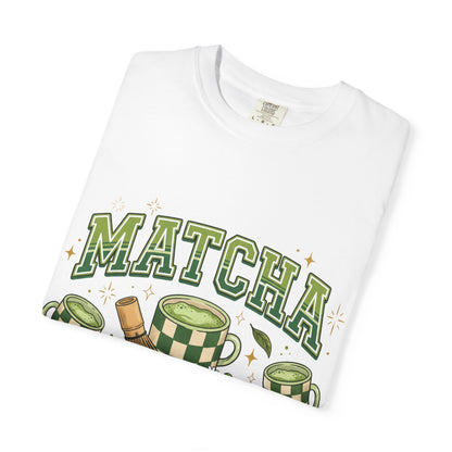 Matcha Social Club T‑Shirt — Retro Tea Graphic Tee