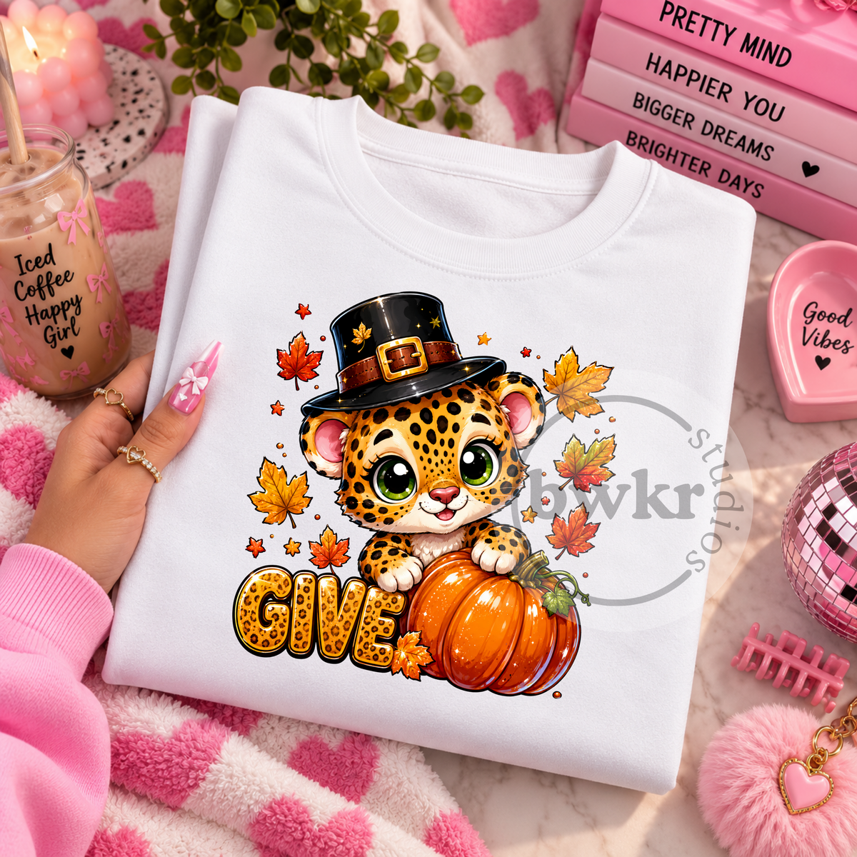 Cute Animal Vibes PNG Mega Bundle | 43 Colorful Designs