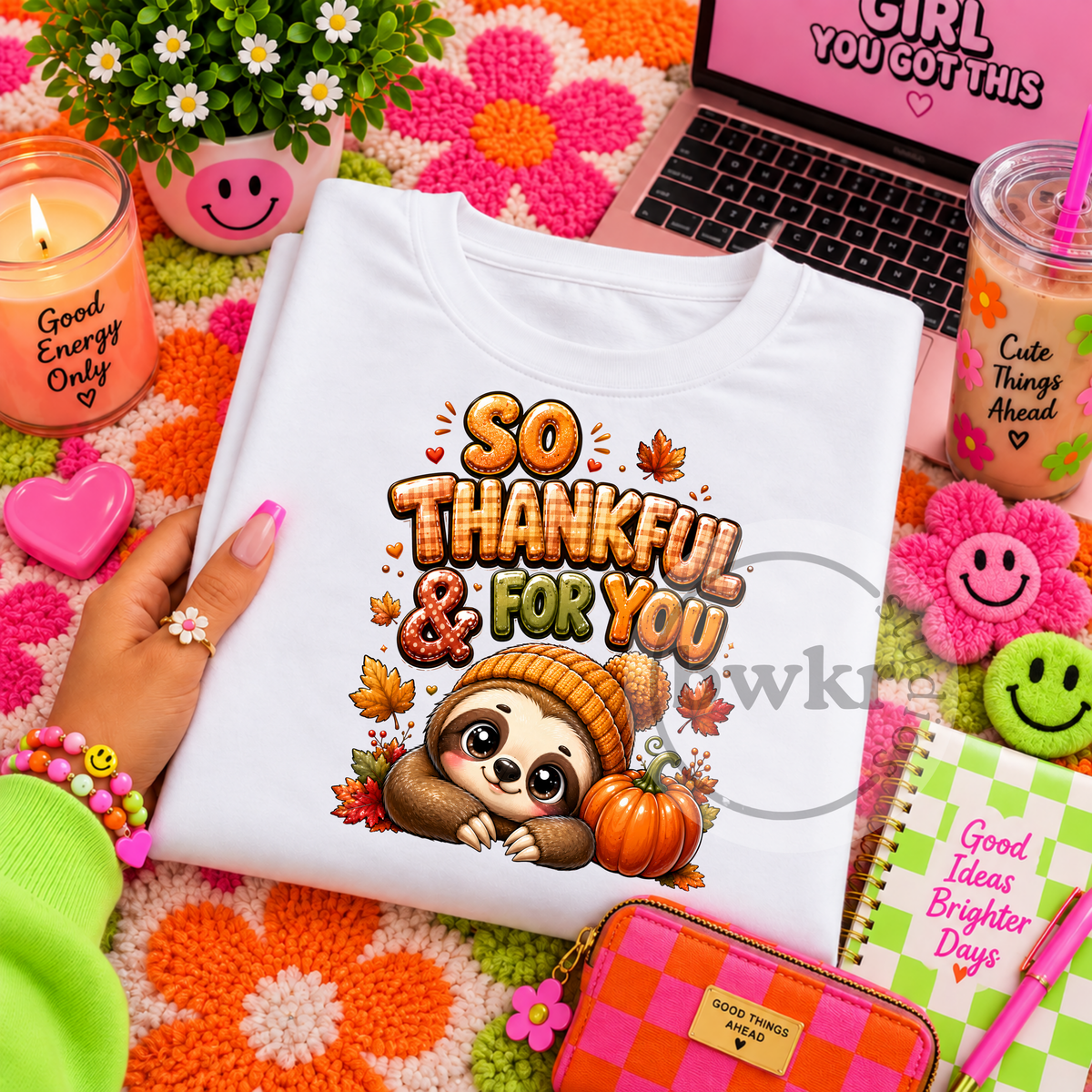Cute Animal Vibes PNG Mega Bundle | 43 Colorful Designs