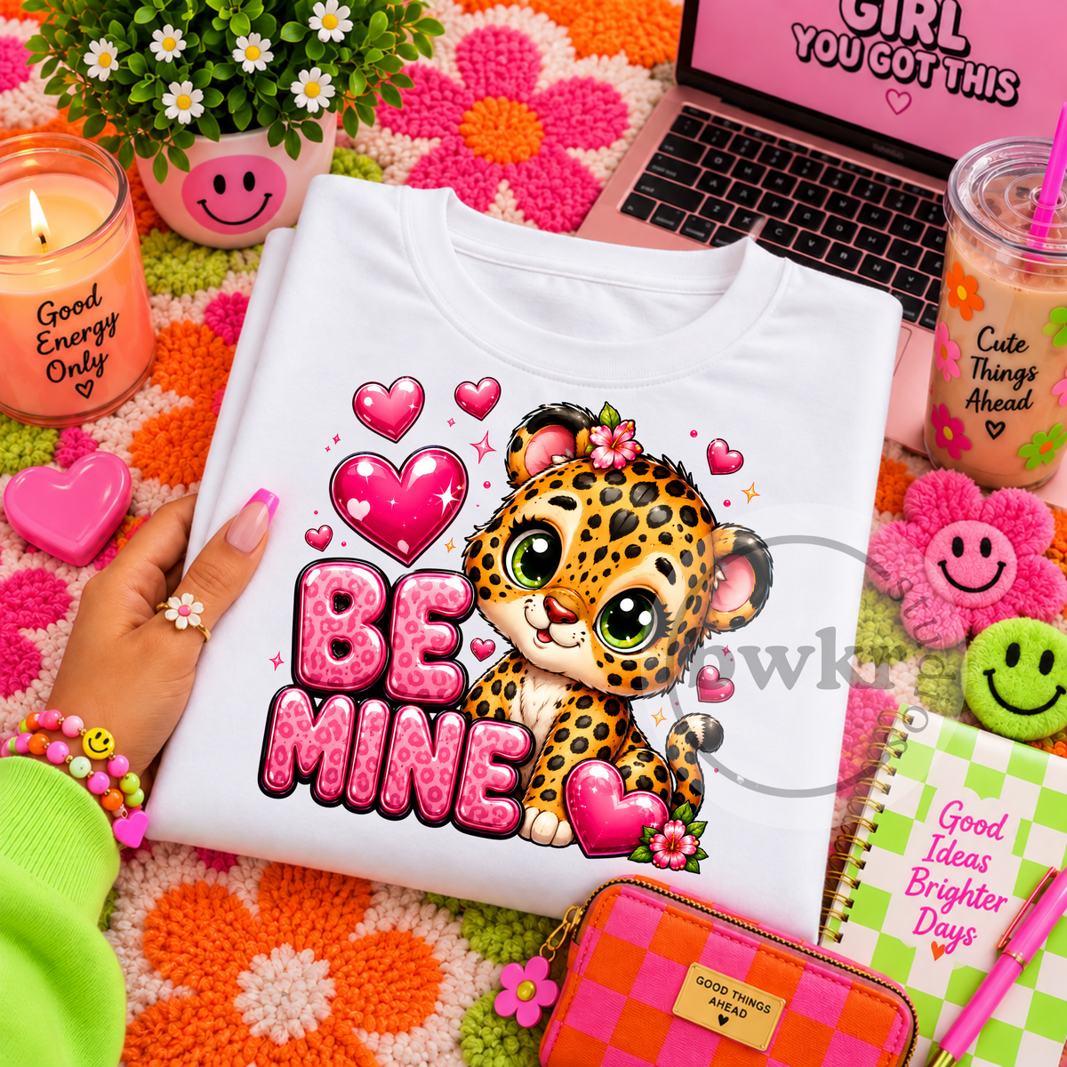 Cute Animal Vibes PNG Mega Bundle | 43 Colorful Designs