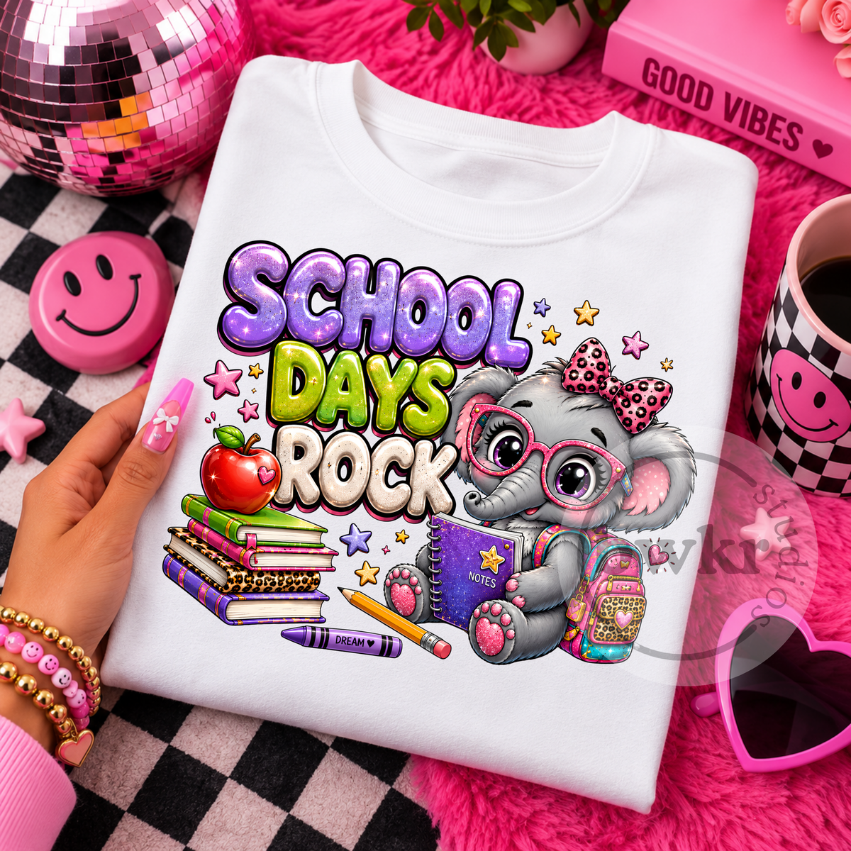 Cute Animal Vibes PNG Mega Bundle | 43 Colorful Designs