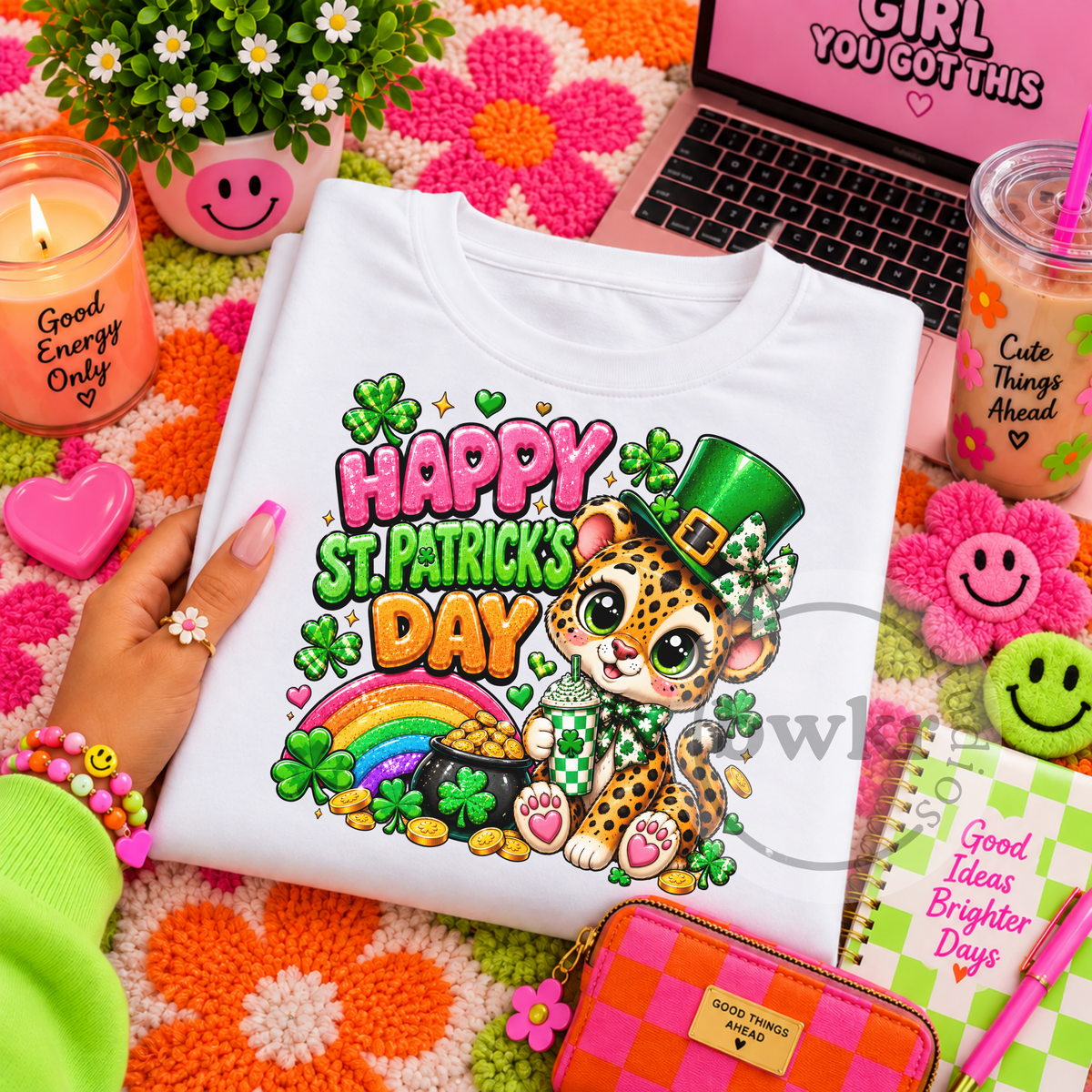 Cute Animal Vibes PNG Mega Bundle | 43 Colorful Designs