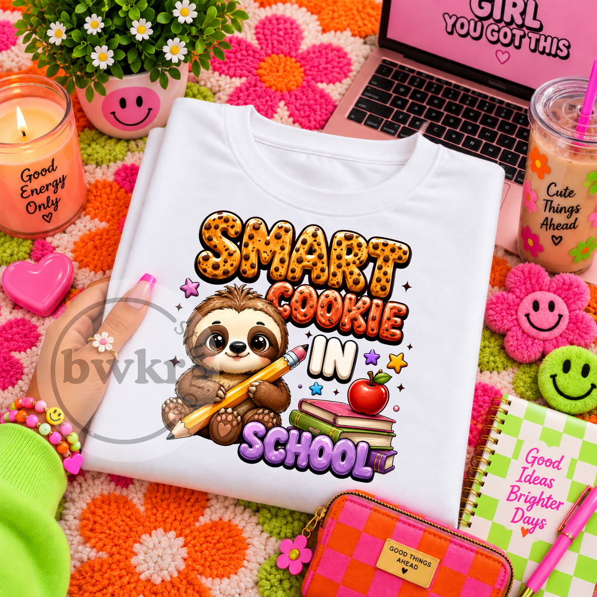 Cute Animal Vibes PNG Mega Bundle | 43 Colorful Designs