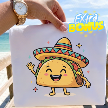 Fiesta Time Digital Bundle | 4 High-Resolution PNGs + Bonus Image | Instant Download