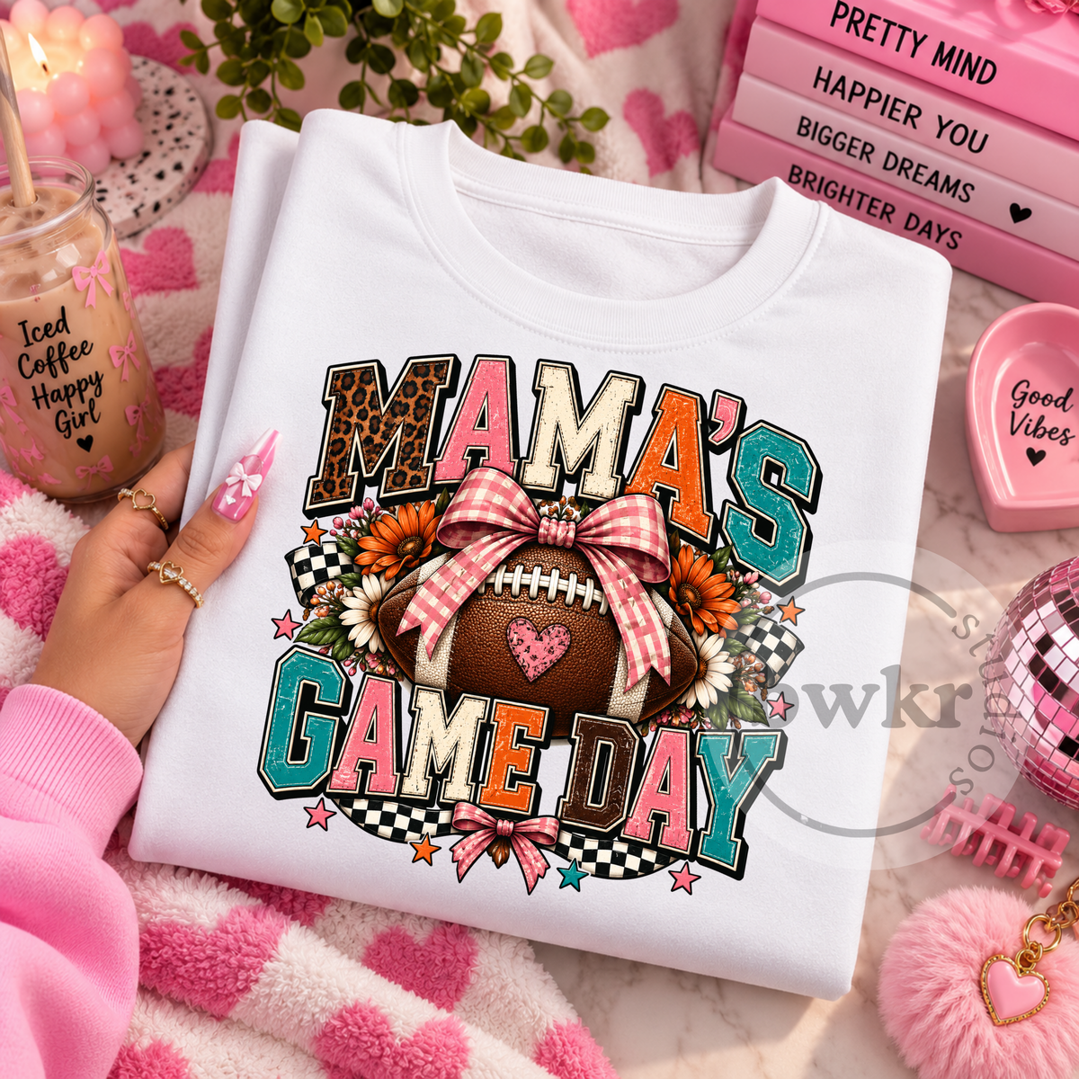 Mama's Game Day PNG | Football Mom Sublimation Design
